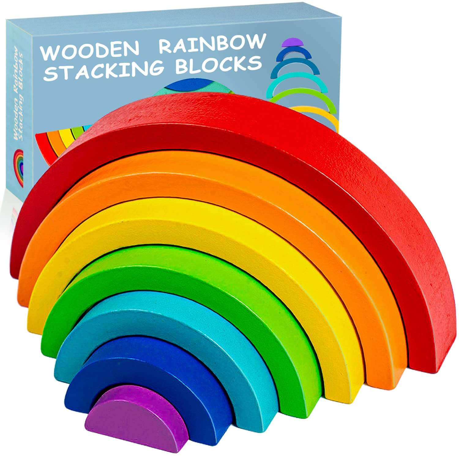 arcoiris didáctico para niños